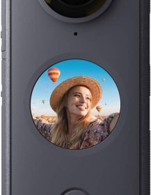 Insta360 ONE X2 360 Degree Waterproof Action Camera, 5.7K 360, Stabilization, Touch Screen, AI Editing, Live Streaming, Webcam, Voice Control